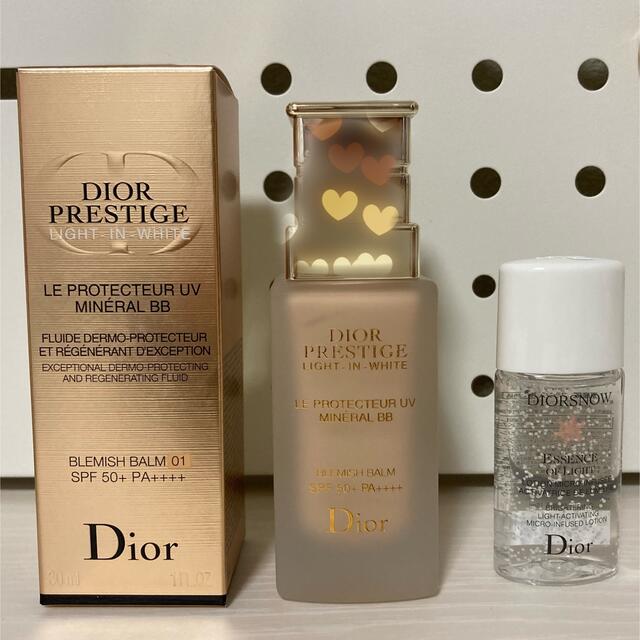 Dior(ディオール)のプレステージ ホワイト ル プロテクター UV ミネラル BB  01 コスメ/美容のベースメイク/化粧品(BBクリーム)の商品写真