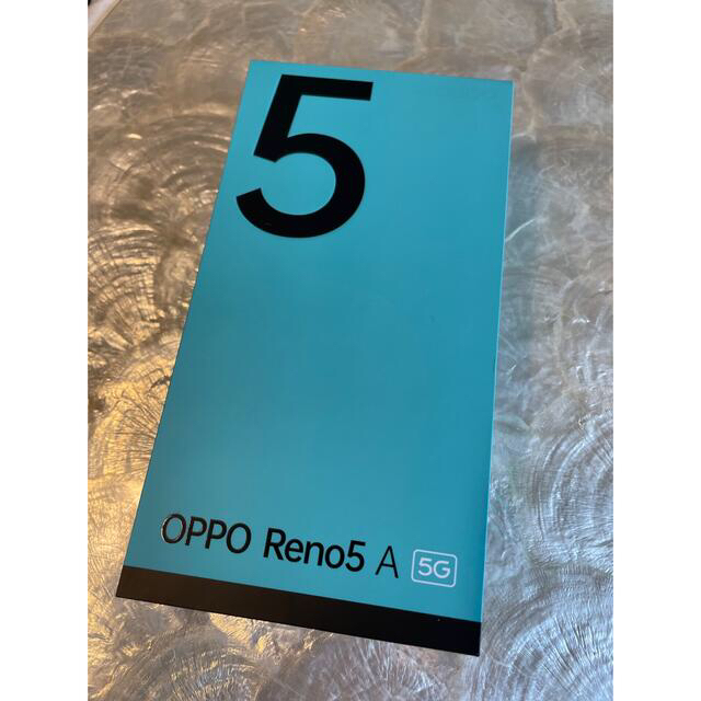 モバイル版 OPPO Reno5 A 5G シルバーブラック防水Bluetooth対応