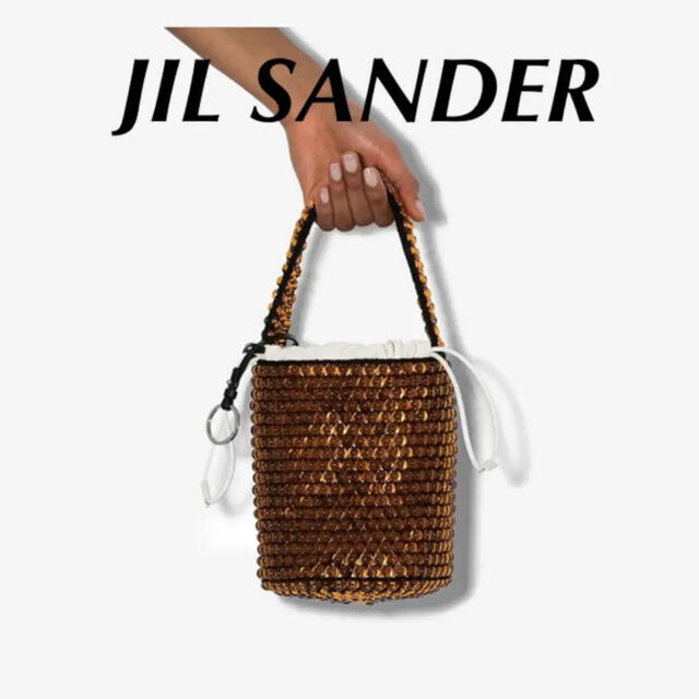 【希少✨】完売品 JIL SANDER ビーズバッグ