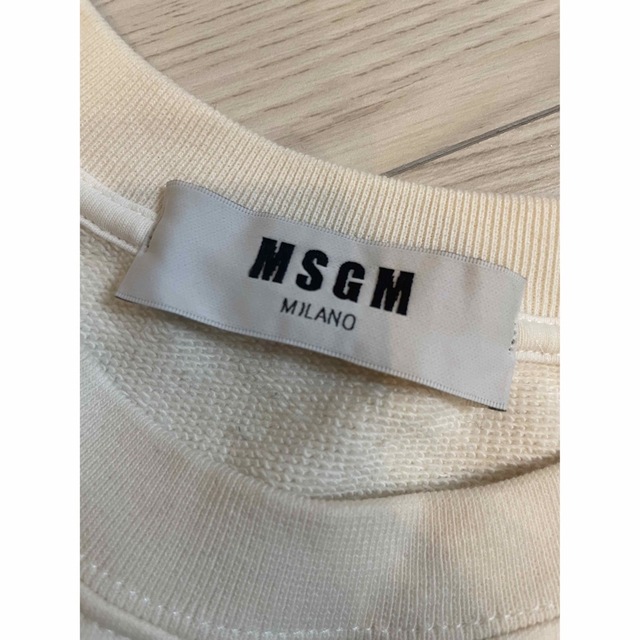 MSGM(エムエスジイエム)の【MSGM】ロゴトレーナー レディースのトップス(トレーナー/スウェット)の商品写真