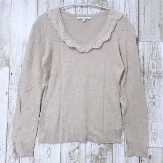 ローラアシュレイ(LAURA ASHLEY)の【LAURA ASHLEY】薄手　ニットトップス　アンゴラ　カシミヤ　サイズXS(ニット/セーター)