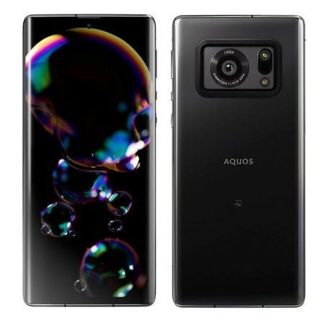 アクオス(AQUOS)のSIMフリー版　AQUOS　R6　デュアルSIM　ライカカメラ　おサイフ　防水(スマートフォン本体)