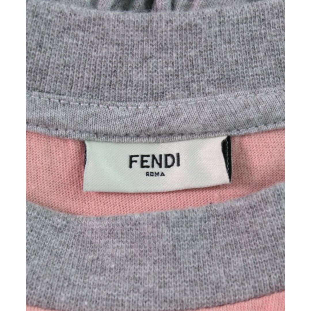 FENDI - FENDI ワンピース(その他) 12A(160cm位) グレーxピンク