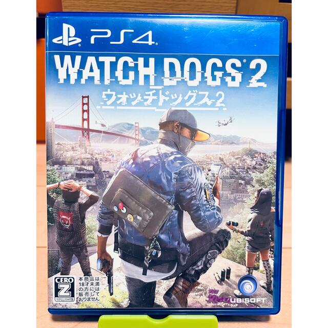 PlayStation4(プレイステーション4)の【PS4】 ウォッチドッグス2 [通常版］Watch Dogs2 エンタメ/ホビーのゲームソフト/ゲーム機本体(家庭用ゲームソフト)の商品写真