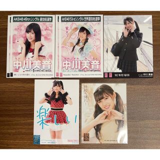 エヌエムビーフォーティーエイト(NMB48)の中川美音　生写真(アイドルグッズ)