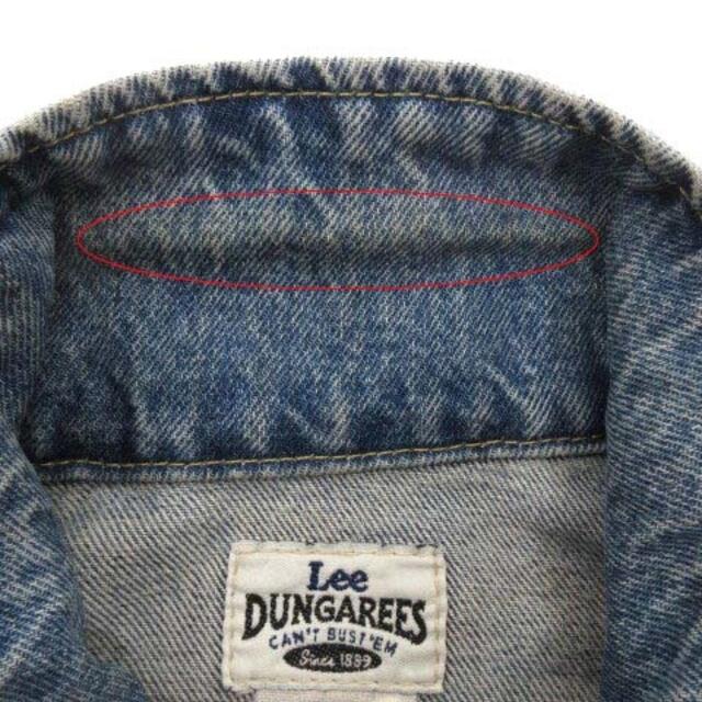 Lee(リー)のリー  DUNGAREES デニムジャケット ジージャン ブルゾン L ブルー メンズのジャケット/アウター(その他)の商品写真