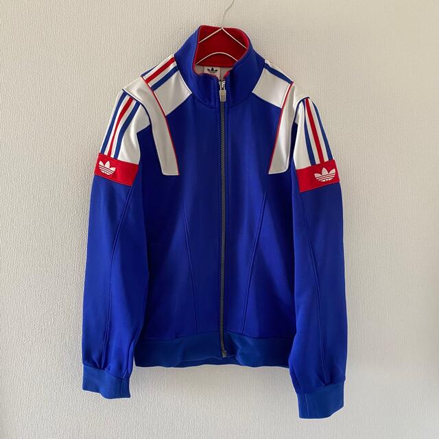 90's adidas アディダス　トリコロールライン　トラックジャケット