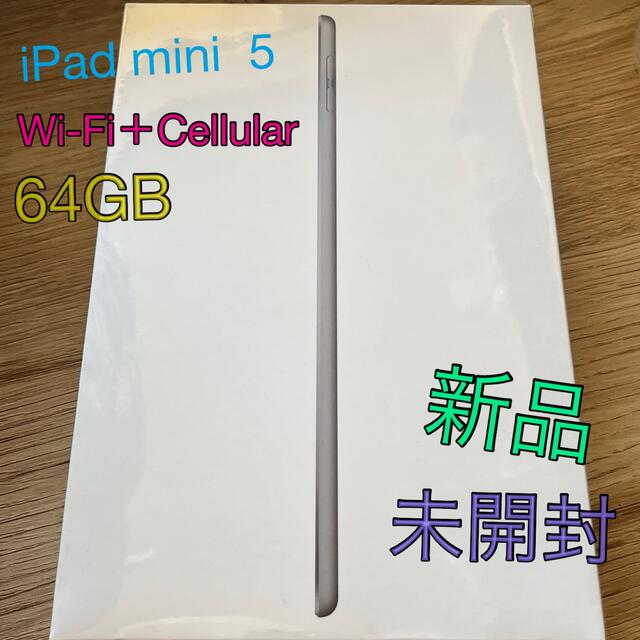 【保証付き】iPad mini5 セルラーモデル　64gb