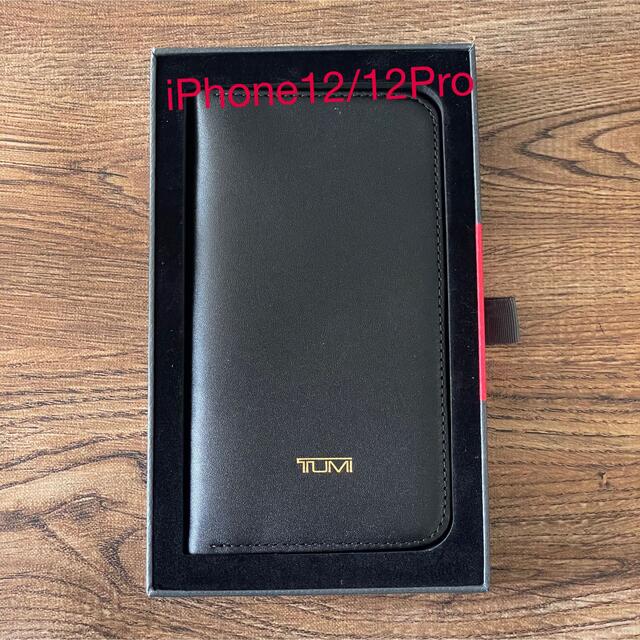 TUMI iPhone12/12Pro用　手帳型スマホケース