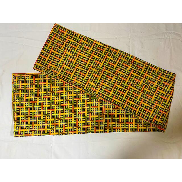 黄八丈小紋 レディースの水着/浴衣(着物)の商品写真