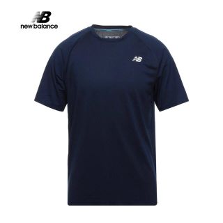 ニューバランス(New Balance)の新品 ニューバランス　Tシャツ ダークブルー メンズ　Mサイズ(Tシャツ/カットソー(半袖/袖なし))