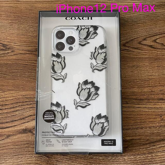 COACH iPhone12 Pro Max用　スマホケース