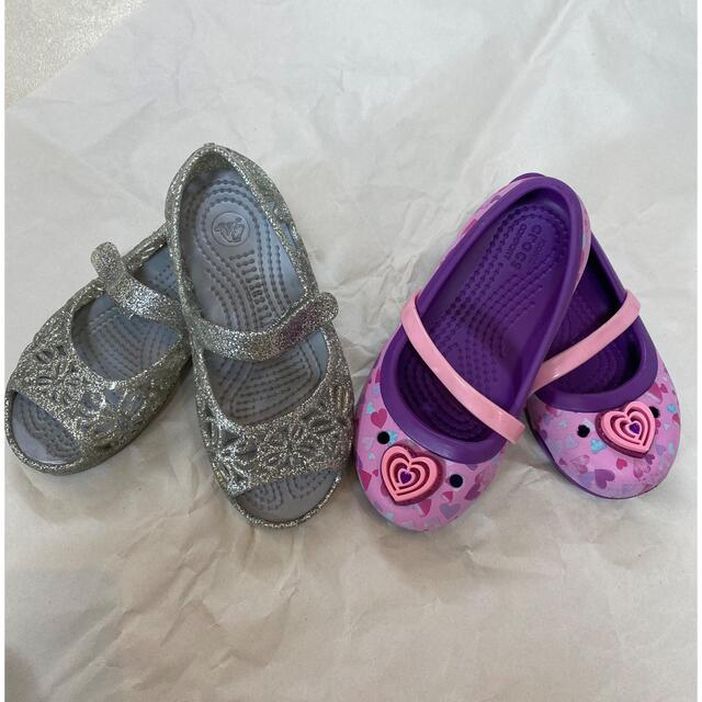 crocs - クロックス キッズ 子供 サンダル バレエシューズ 15.5cm 16.5