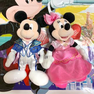 ディズニー(Disney)のトータリーミニー ペアぬいぐるみ バレンタインナイト(ぬいぐるみ)