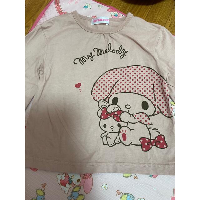 サンリオ(サンリオ)のサンリオ トップス キッズ/ベビー/マタニティのキッズ服女の子用(90cm~)(Tシャツ/カットソー)の商品写真