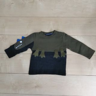 リトルベアークラブ(LITTLE BEAR CLUB)の恐竜 ロンティー 長袖 90(Tシャツ/カットソー)