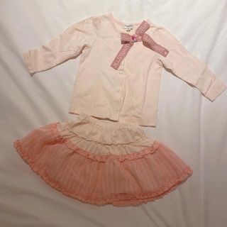 ジルスチュアートニューヨーク(JILLSTUART NEWYORK)の女の子　80cm ジルスチュアート　おめかし　(カーディガン/ボレロ)