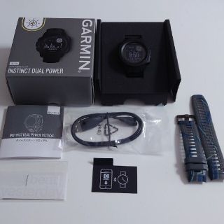 ガーミン(GARMIN)のボンズ0303様専用　GARMIN INSTINCT　DUAL POWER(腕時計(デジタル))