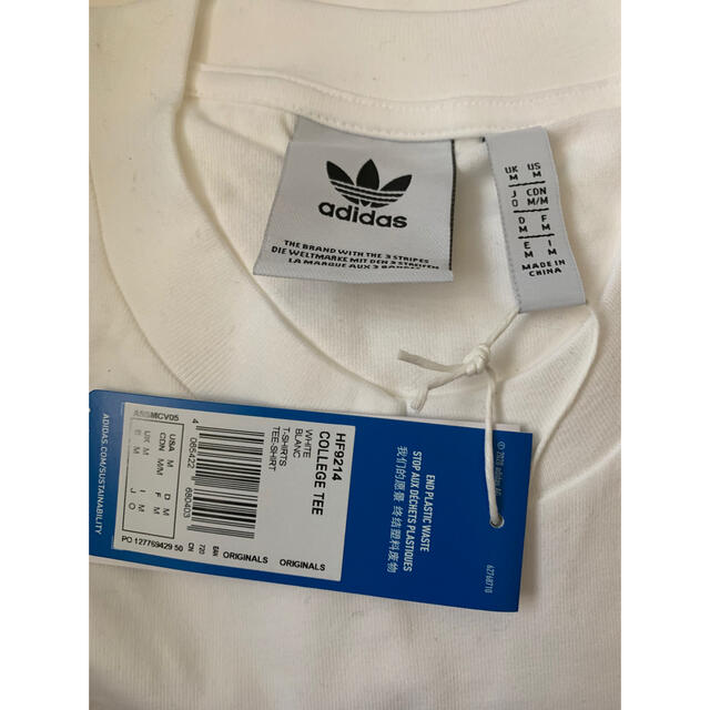 adidas(アディダス)の新品 adidas originals Tシャツ メンズ Mサイズ 日本未入荷 メンズのトップス(Tシャツ/カットソー(半袖/袖なし))の商品写真