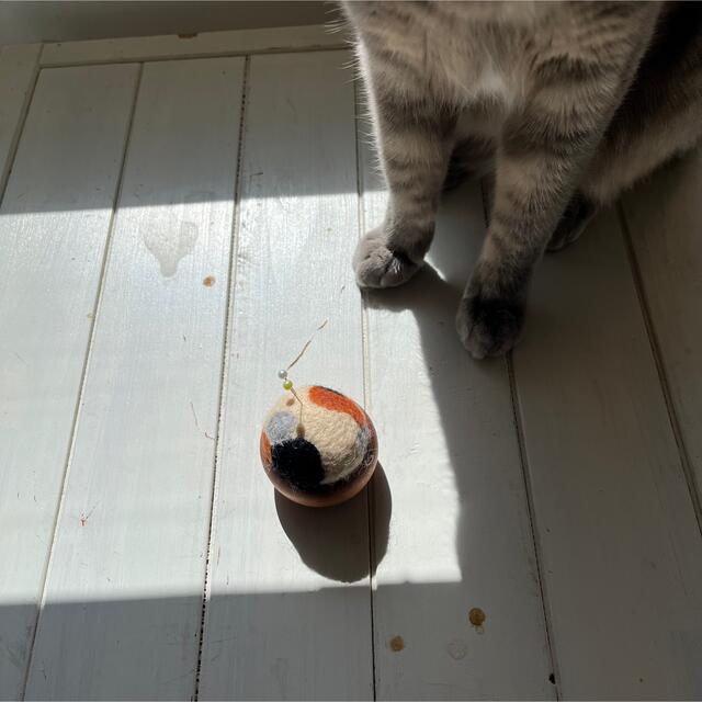 🟠ハンドメイドの針山🪡🧵🟤🐈❤︎ ハンドメイドの生活雑貨(雑貨)の商品写真