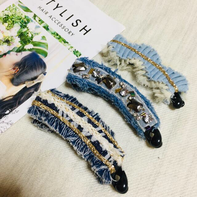 acca(アッカ)の【新品】STYLISH スタイリッシュ  バナナクリップ　３点 レディースのヘアアクセサリー(バレッタ/ヘアクリップ)の商品写真