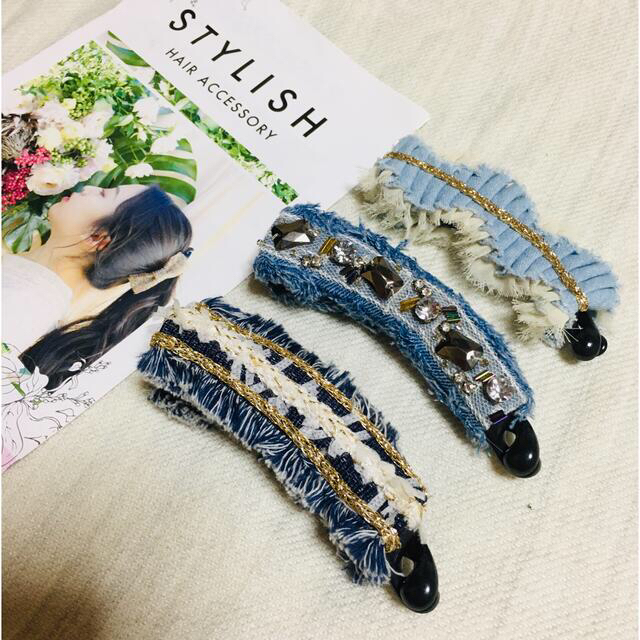 acca(アッカ)の【新品】STYLISH スタイリッシュ  バナナクリップ　３点 レディースのヘアアクセサリー(バレッタ/ヘアクリップ)の商品写真