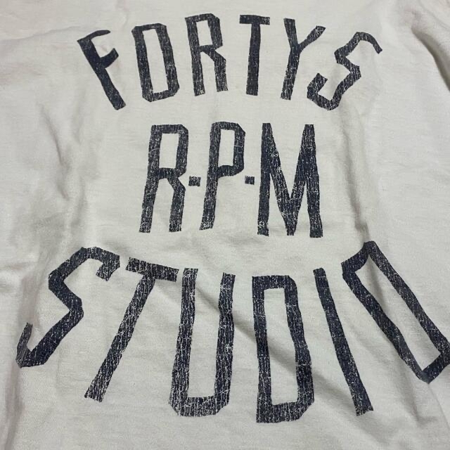 45rpm(フォーティーファイブアールピーエム)の45R☆バックロゴTシャツ メンズのトップス(Tシャツ/カットソー(半袖/袖なし))の商品写真