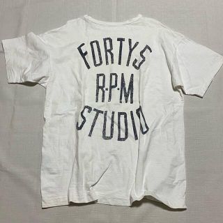 フォーティーファイブアールピーエム(45rpm)の45R☆バックロゴTシャツ(Tシャツ/カットソー(半袖/袖なし))