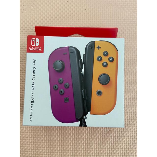 ジョイコン　Joy-Con  Switch 新品未開封　保証付き　ネオンパープルゲームソフト/ゲーム機本体