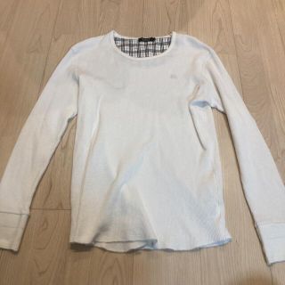 バーバリーブラックレーベル(BURBERRY BLACK LABEL)のBurberry black label カットソー　週末値下げ(Tシャツ/カットソー(七分/長袖))