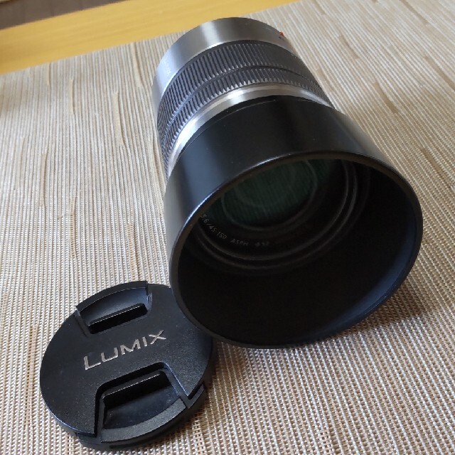 Panasonic(パナソニック)の【4/27まで】LUMIX 交換用レンズ 望遠 H-FS45150 スマホ/家電/カメラのカメラ(レンズ(ズーム))の商品写真