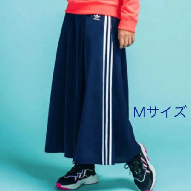 adidas(アディダス)のadidas Originals ロング サテン スカート　Ｍ レディースのスカート(ロングスカート)の商品写真