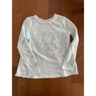 メゾピアノ(mezzo piano)のメゾピアノ  長袖カットソー　140 シンデレラ　バレリーナ(Tシャツ/カットソー)