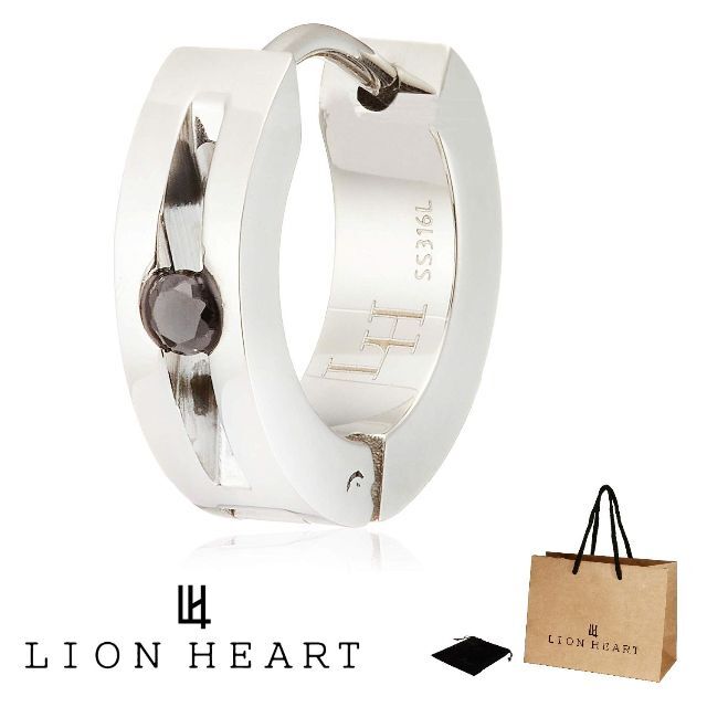 LION HEART(ライオンハート)の新品 LION HEART ライオンハート ピアス メンズ LHMP001NS メンズのアクセサリー(ピアス(片耳用))の商品写真