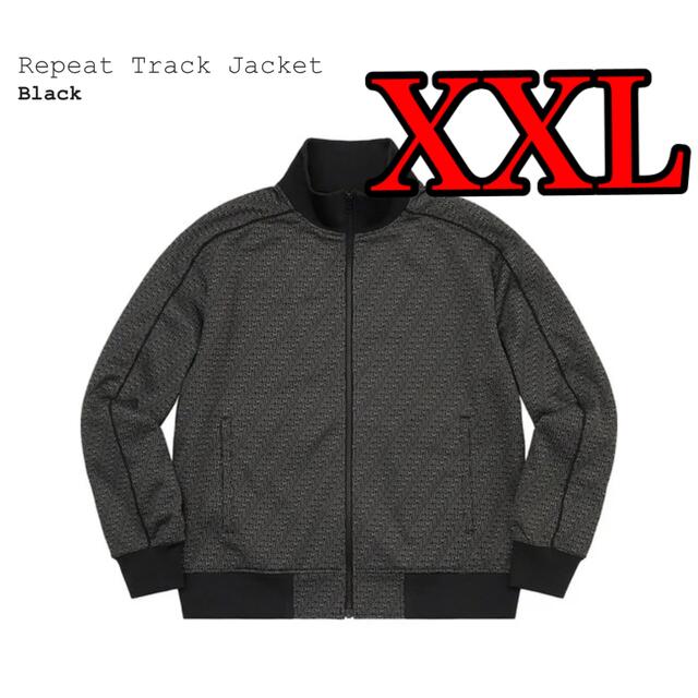 supreme Repeat Track Jacket 黒 XXL