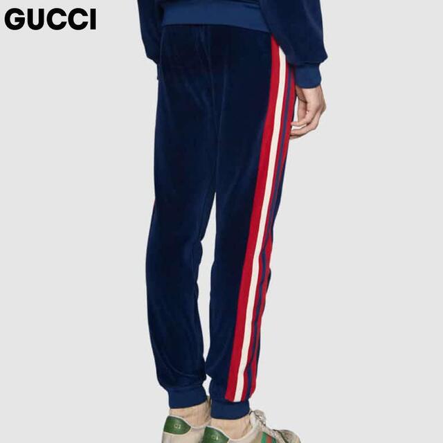 Gucci(グッチ)のGUCCI 19SS サイドライン ジョガーパンツ トラックパンツ グッチ メンズのパンツ(サルエルパンツ)の商品写真