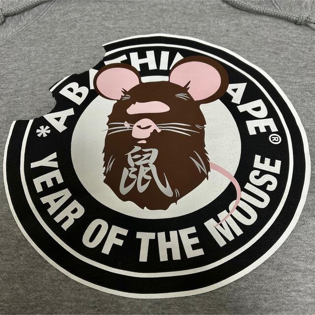 BAPE エイプ　レア　YEAR OF THE MOUSE パーカー　XL