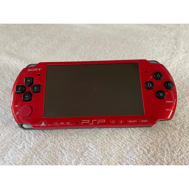 新品 PSP-3000(PSPJ-30026) バリューパック レッド/ブラック