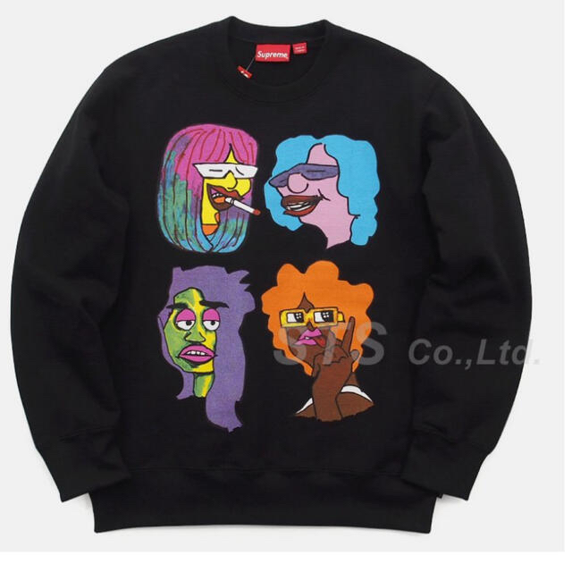 Supreme Gonz Heads Crewneck