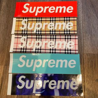 シュプリーム(Supreme)のSupreme Burberry Tiffany ステッカーセット(その他)