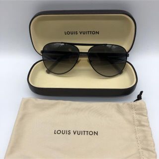 ルイヴィトン(LOUIS VUITTON)のヴィトン　アティテュード　ダミエ　パイロットサングラス　ティアドロップ　メンズ(サングラス/メガネ)