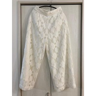 ダブルクローゼット(w closet)のレース　ワイドパンツ(その他)