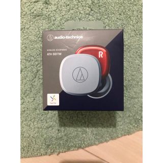 オーディオテクニカ(audio-technica)のaudio-technica ワイヤレスイヤホン ATH-SQ1TW NRD(ヘッドフォン/イヤフォン)