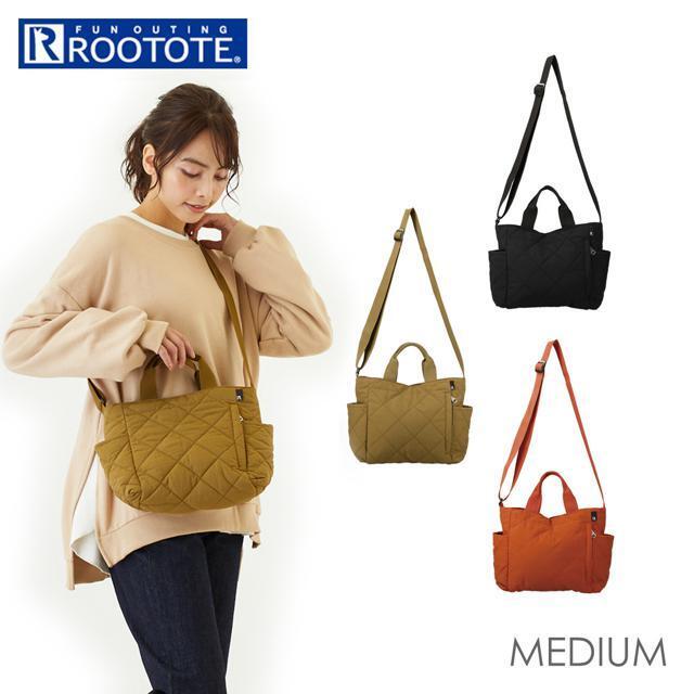 ROOTOTE(ルートート)のROOTOTE ルートート SN.スクエア2way.ダイヤキルト-D レディースのバッグ(ショルダーバッグ)の商品写真