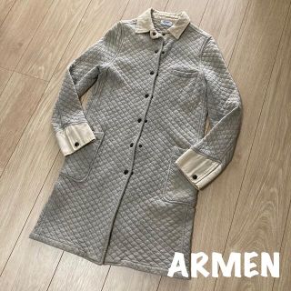 アーメン(ARMEN)のアーメン ARMEN キルティング ロング コート アウター(ロングコート)