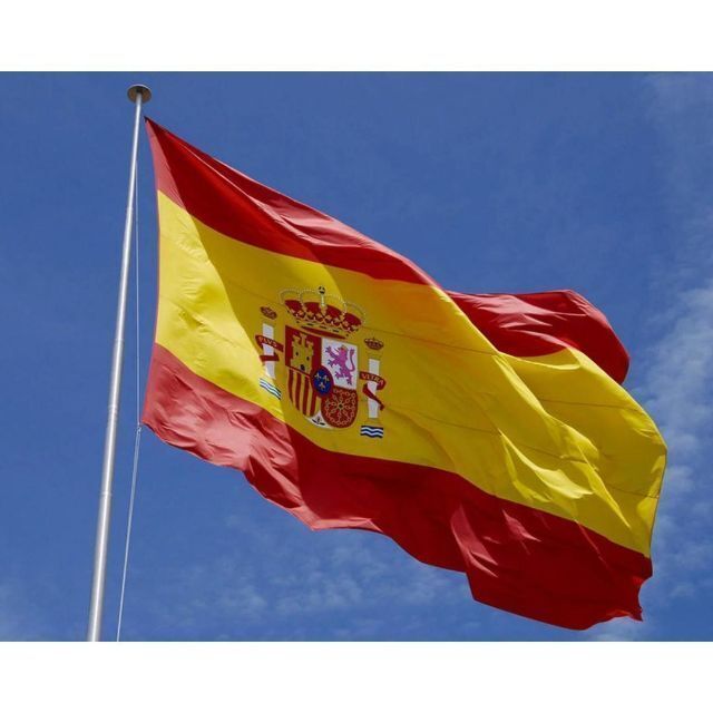 スペイン国旗 90cm 60cm 軽く丈夫で発色の良いスペイン国旗の通販 By ウサギ店長のいいねショップ ラクマ