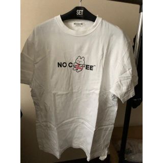 ジャーナルスタンダード(JOURNAL STANDARD)のきっこうちゃん　NO COFFEE コラボTシャツ　黒　白(Tシャツ/カットソー(半袖/袖なし))