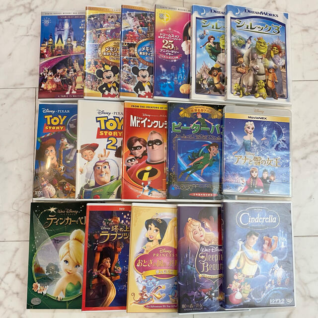 ディズニー DVDまとめ売り