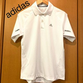 アディダス(adidas)のメンズポロシャツ　adidas 白(ポロシャツ)