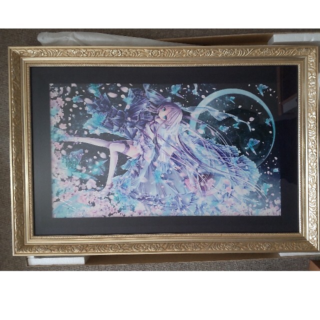 ご予約品】 アールビバン 版画 てぃんくる CE版 雪月華舞~夢現 版画
